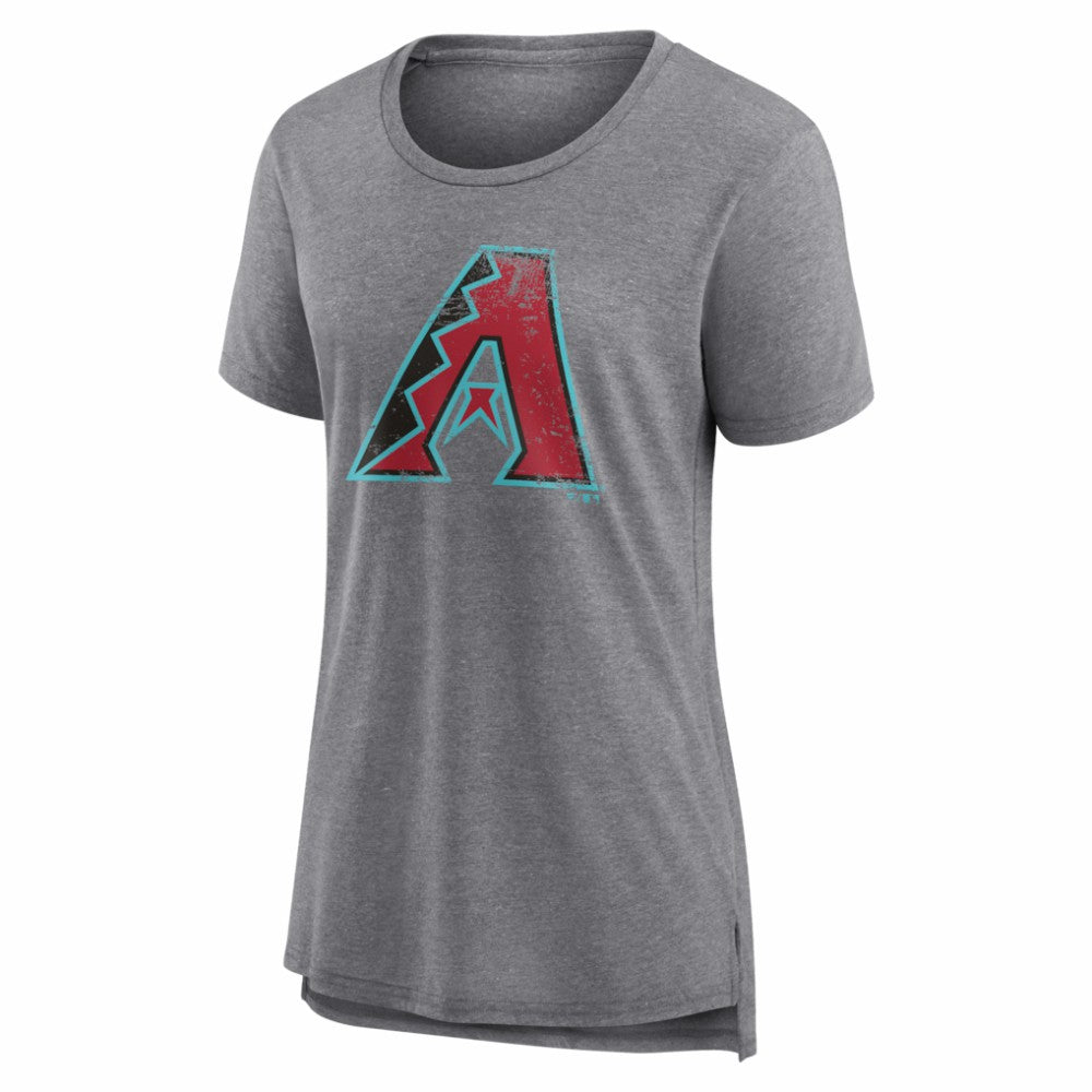 Arizona Diamondbacks Women's Heritage Personalized Any Name & Number Tri-Blend T-Shirt for sale