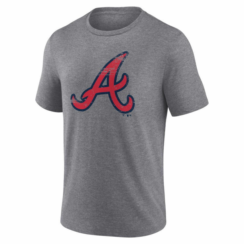 Atlanta Braves Heritage Personalized Any Name & Number Tri-Blend T-Shirt for sale