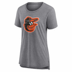 Baltimore Orioles Women's Heritage Personalized Any Name & Number Tri-Blend T-Shirt Discount