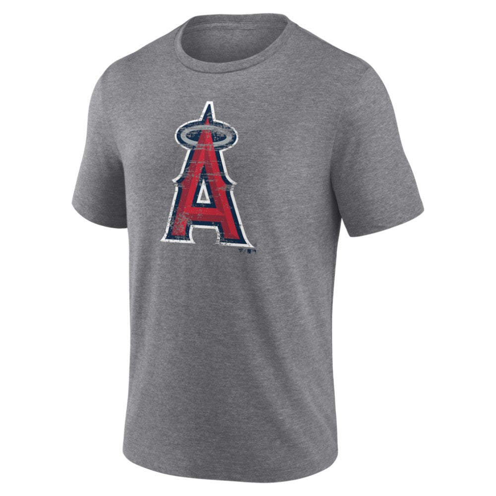 Los Angeles Angels Heritage Personalized Any Name & Number Tri-Blend T-Shirt Near Me