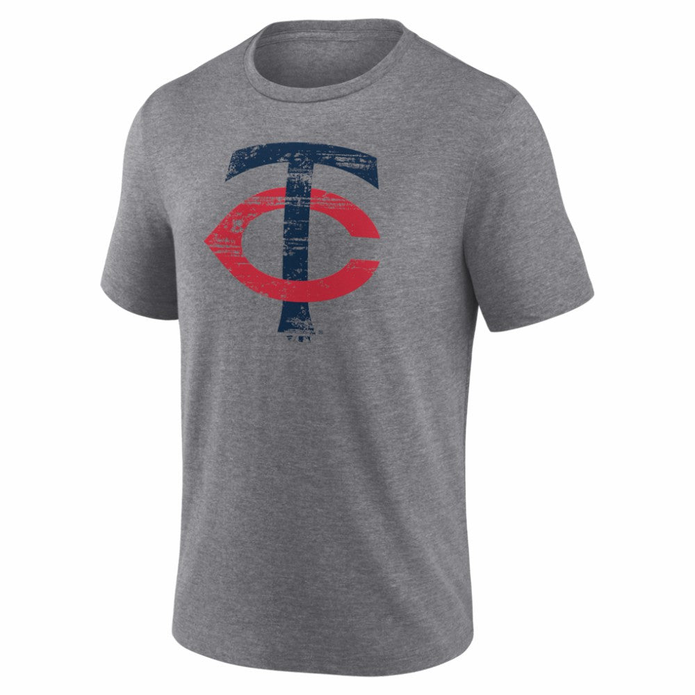 Minnesota Twins Heritage Personalized Any Name & Number Tri-Blend T-Shirt Discount