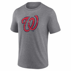 Washington Nationals Heritage Personalized Any Name & Number Tri-Blend T-Shirt Discount