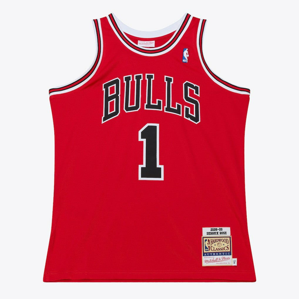 Mitchell & Ness Derrick Rose Chicago Bulls 2008-09 Authentic Jersey Red