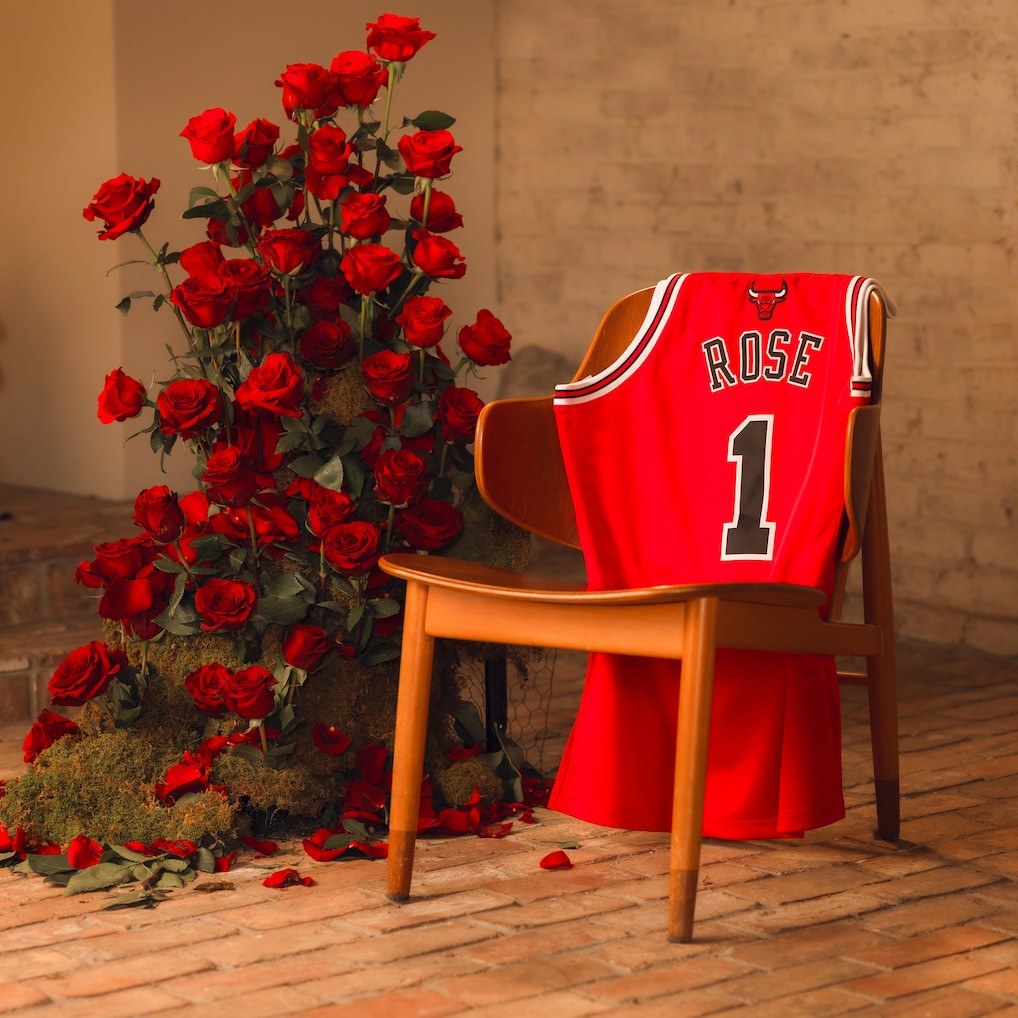 Mitchell & Ness Derrick Rose Chicago Bulls 2008-09 Authentic Jersey Red