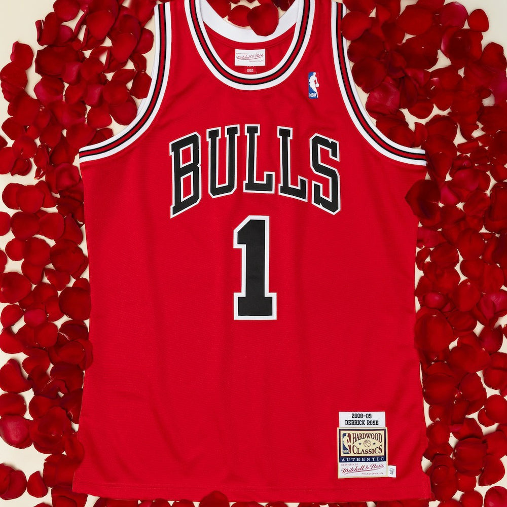 Mitchell & Ness Derrick Rose Chicago Bulls 2008-09 Authentic Jersey Red