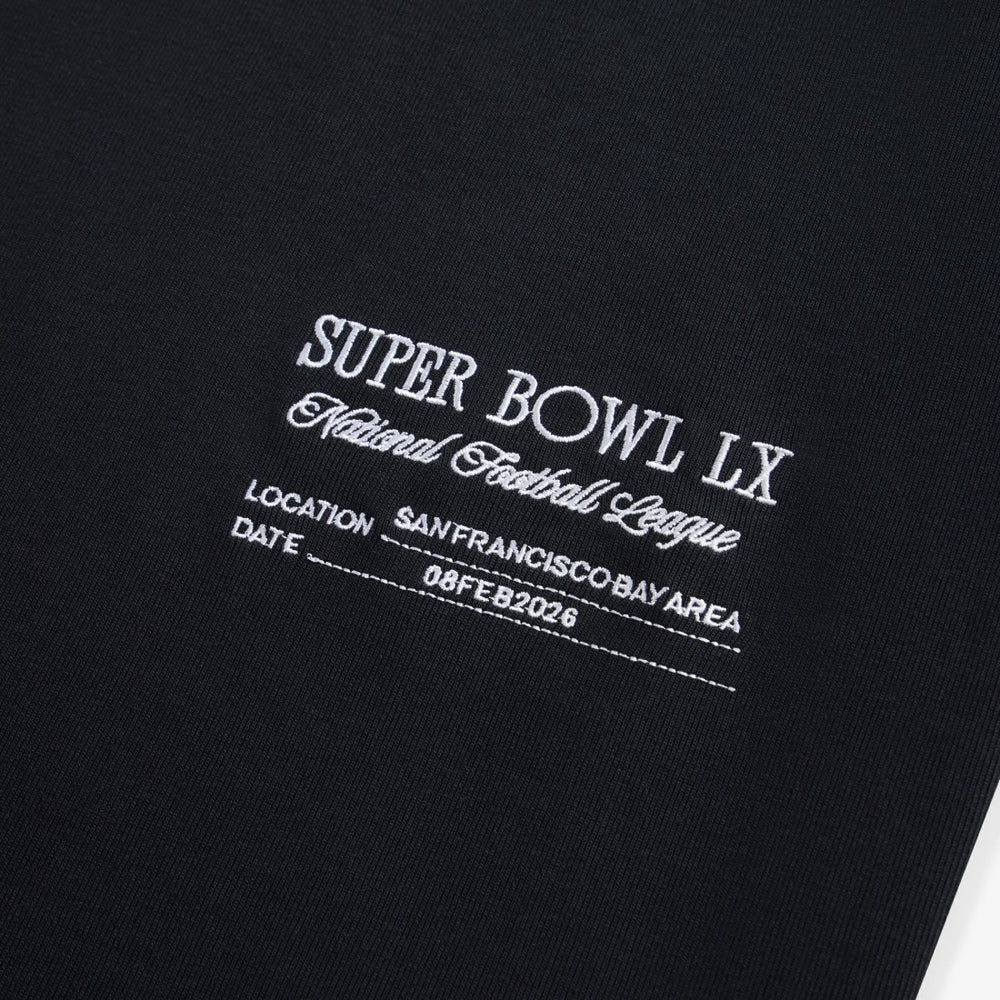 Off Season x NFL Unisex Super Bowl LX Graphic T-Shirt - Black - NFL
