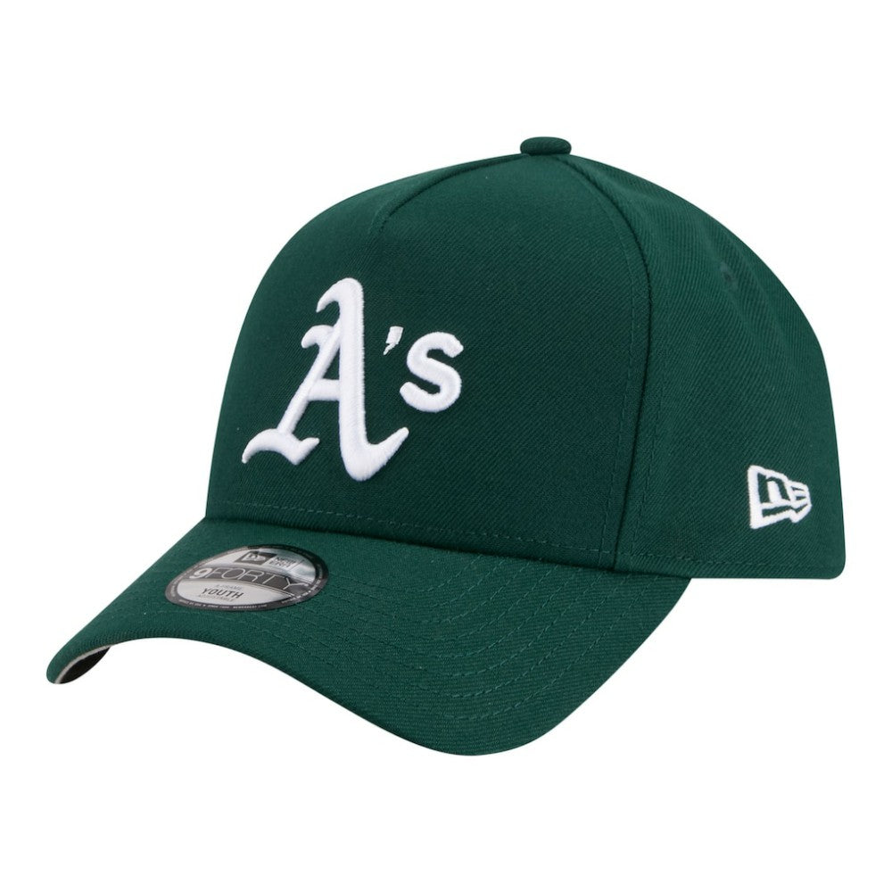 Athletics New Era Youth 9FORTY A-Frame Adjustable Hat Outlet