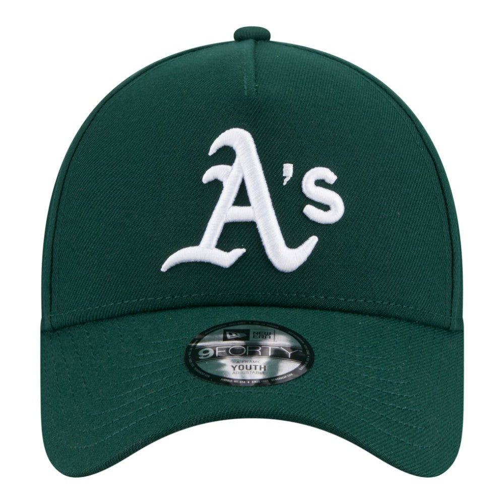 Athletics New Era Youth 9FORTY A-Frame Adjustable Hat Outlet
