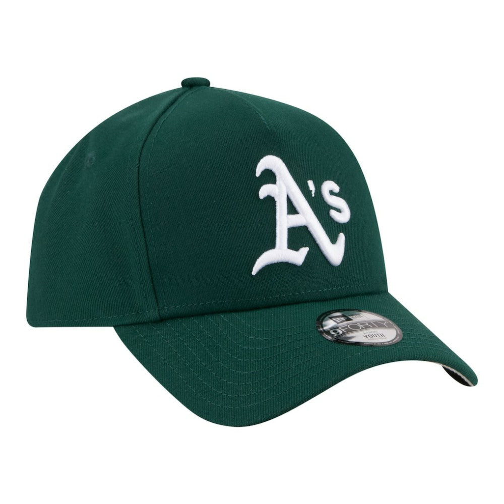 Athletics New Era Youth 9FORTY A-Frame Adjustable Hat Outlet