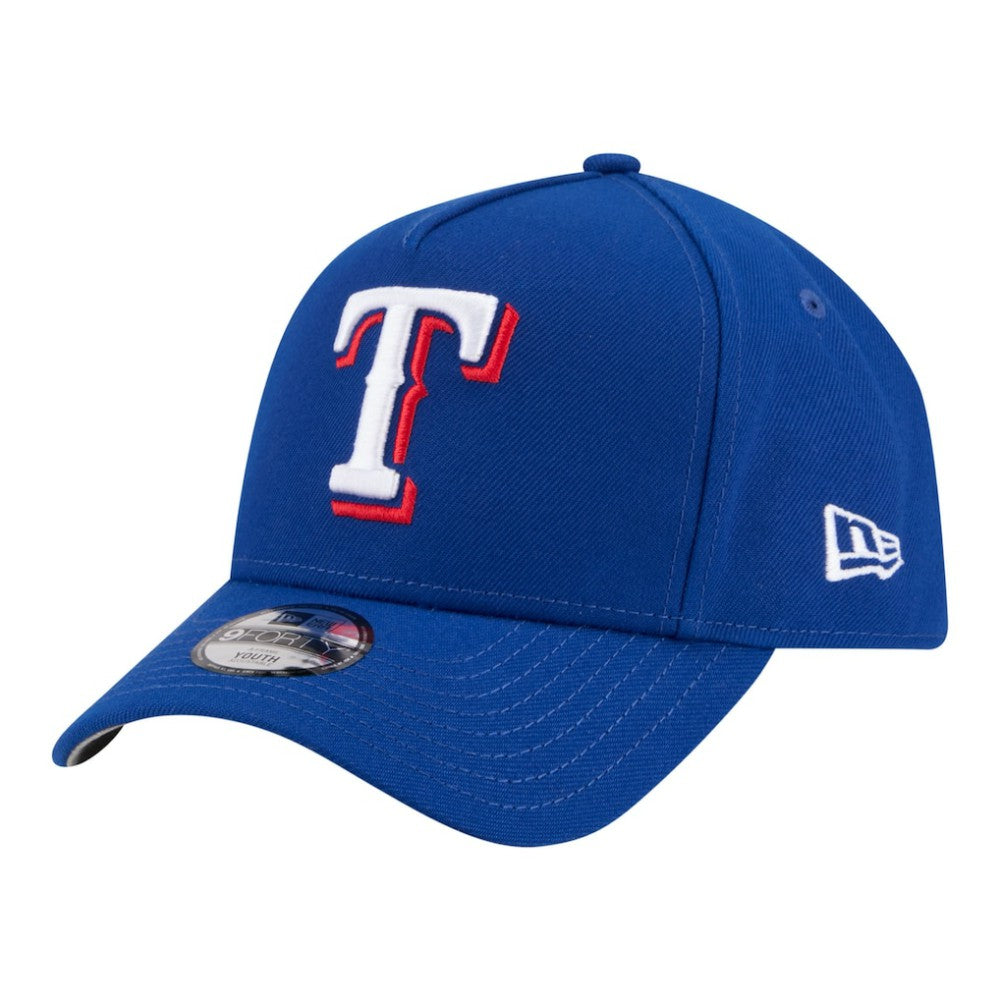 Texas Rangers New Era Youth 9FORTY A-Frame Adjustable Hat Discount