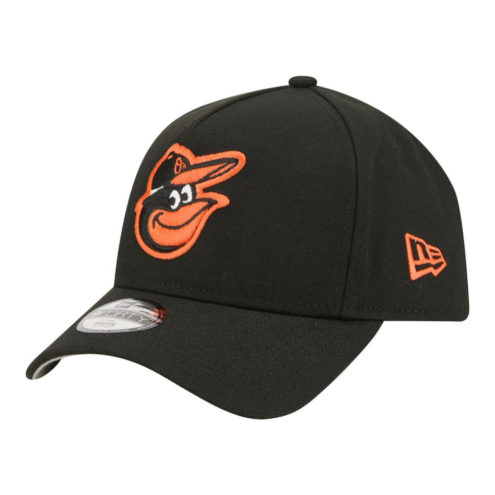Baltimore Orioles New Era Youth 9FORTY A-Frame Adjustable Hat Online
