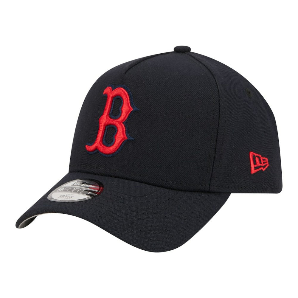 Boston Red Sox New Era Youth 9FORTY A-Frame Adjustable Hat Outlet