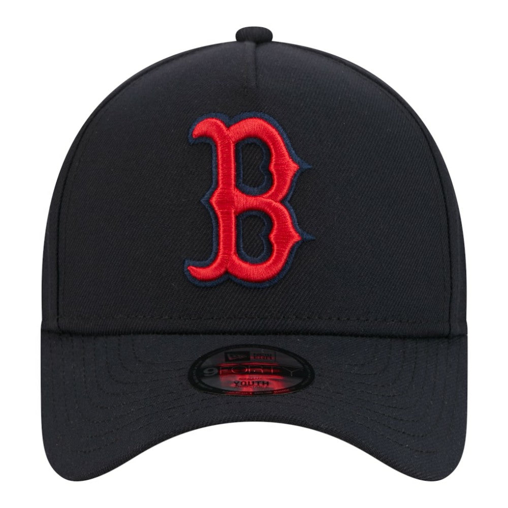 Boston Red Sox New Era Youth 9FORTY A-Frame Adjustable Hat Outlet