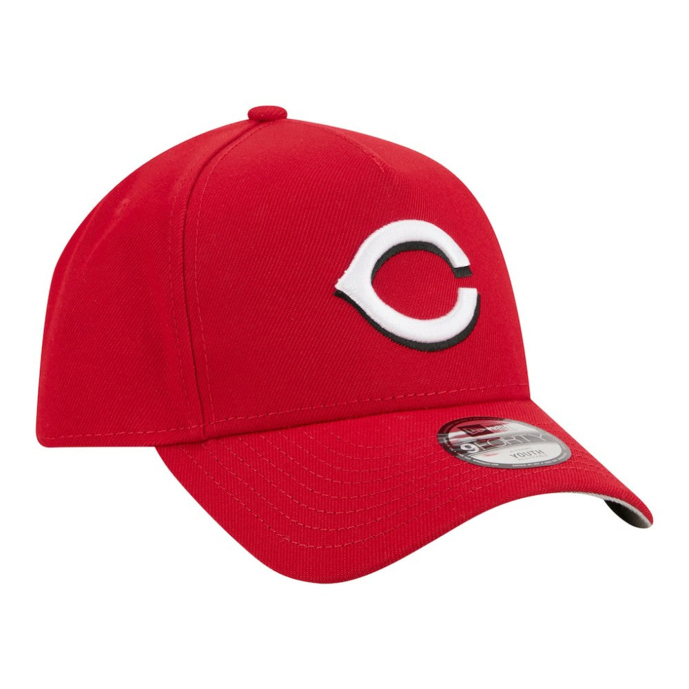 Cincinnati Reds New Era Youth 9FORTY A-Frame Adjustable Hat Sale