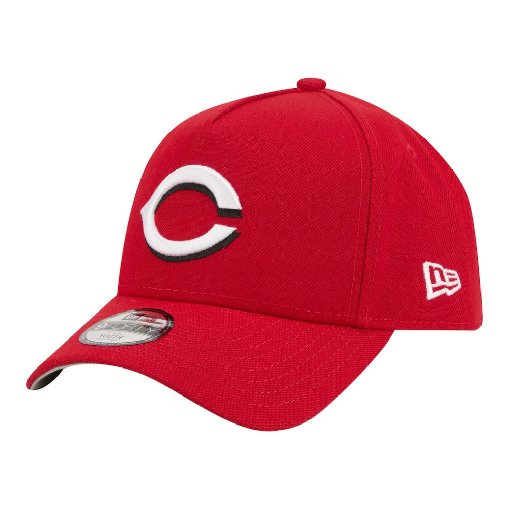 Cincinnati Reds New Era Youth 9FORTY A-Frame Adjustable Hat Sale