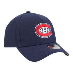 Montreal Canadiens New Era Youth 9FORTY A-Frame Adjustable Hat - Navy | New Era Clearance