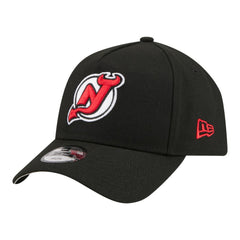 New Jersey Devils New Era Youth 9FORTY A-Frame Adjustable Hat - Black | New Era online