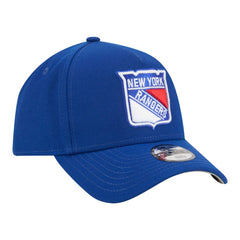 New York Rangers New Era Youth 9FORTY A-Frame Adjustable Hat - Blue | New Era Clearance
