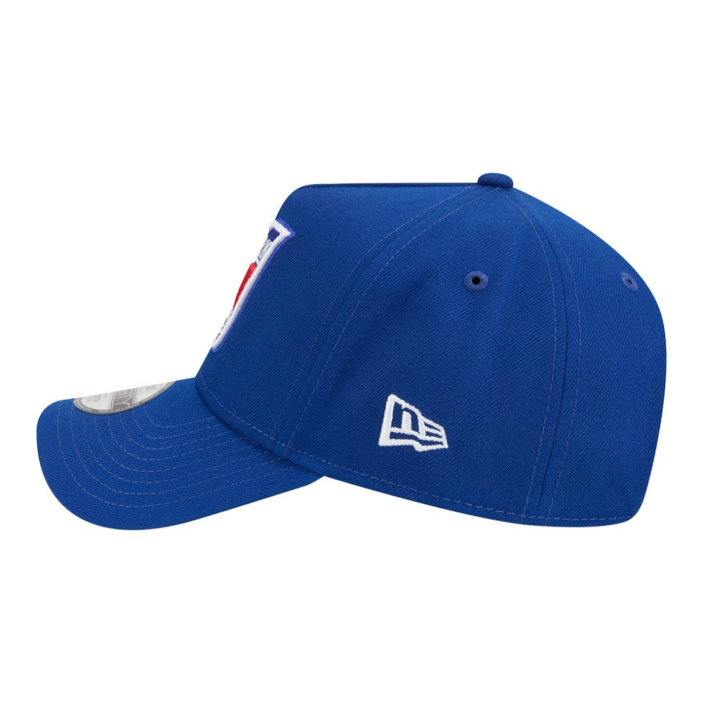 New York Rangers New Era Youth 9FORTY A-Frame Adjustable Hat - Blue | New Era Clearance