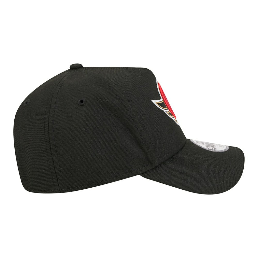 Ottawa Senators New Era Youth 9FORTY A-Frame Adjustable Hat - Black | New Era Clearance