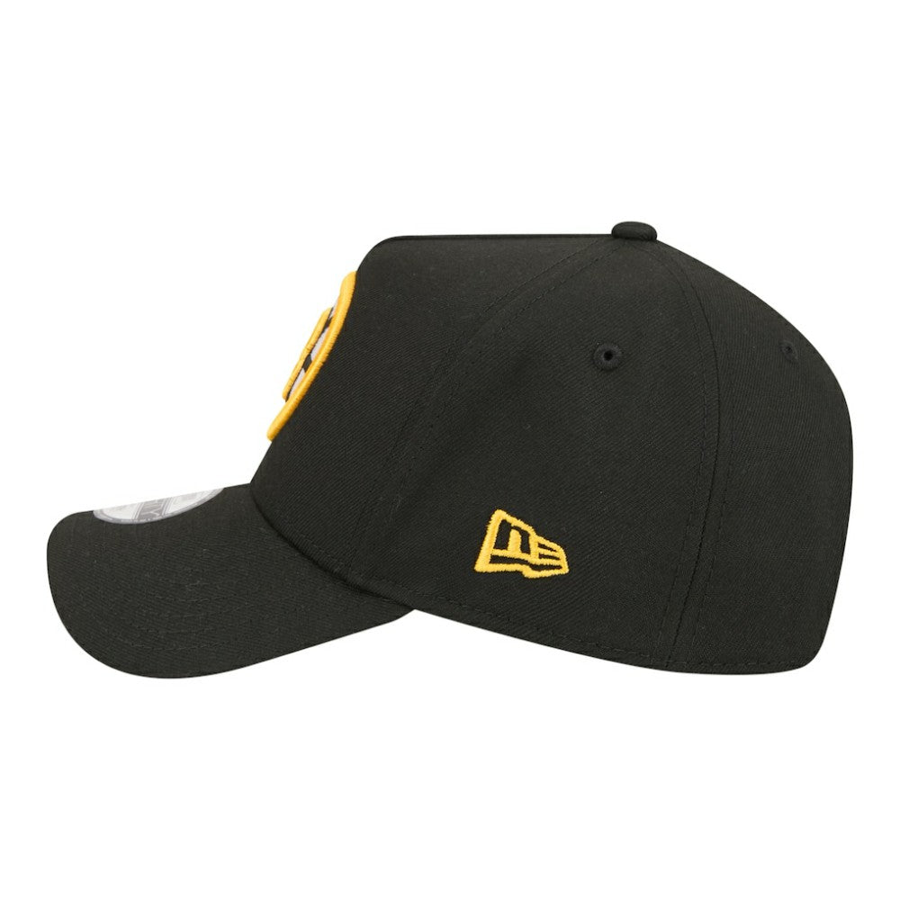 Boston Bruins New Era Youth 9FORTY A-Frame Adjustable Hat - Black | New Era Lifestyle