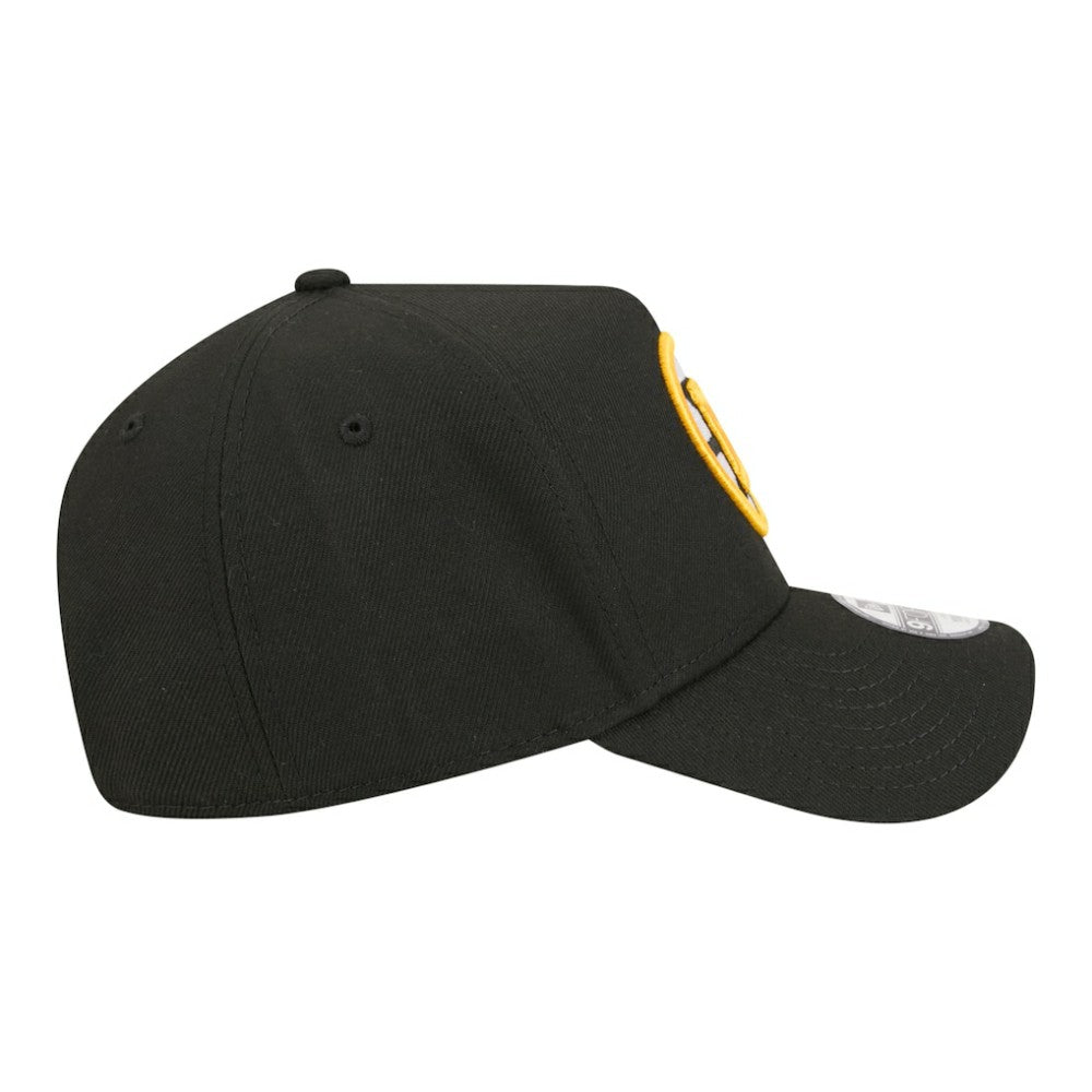 Boston Bruins New Era Youth 9FORTY A-Frame Adjustable Hat - Black | New Era Lifestyle
