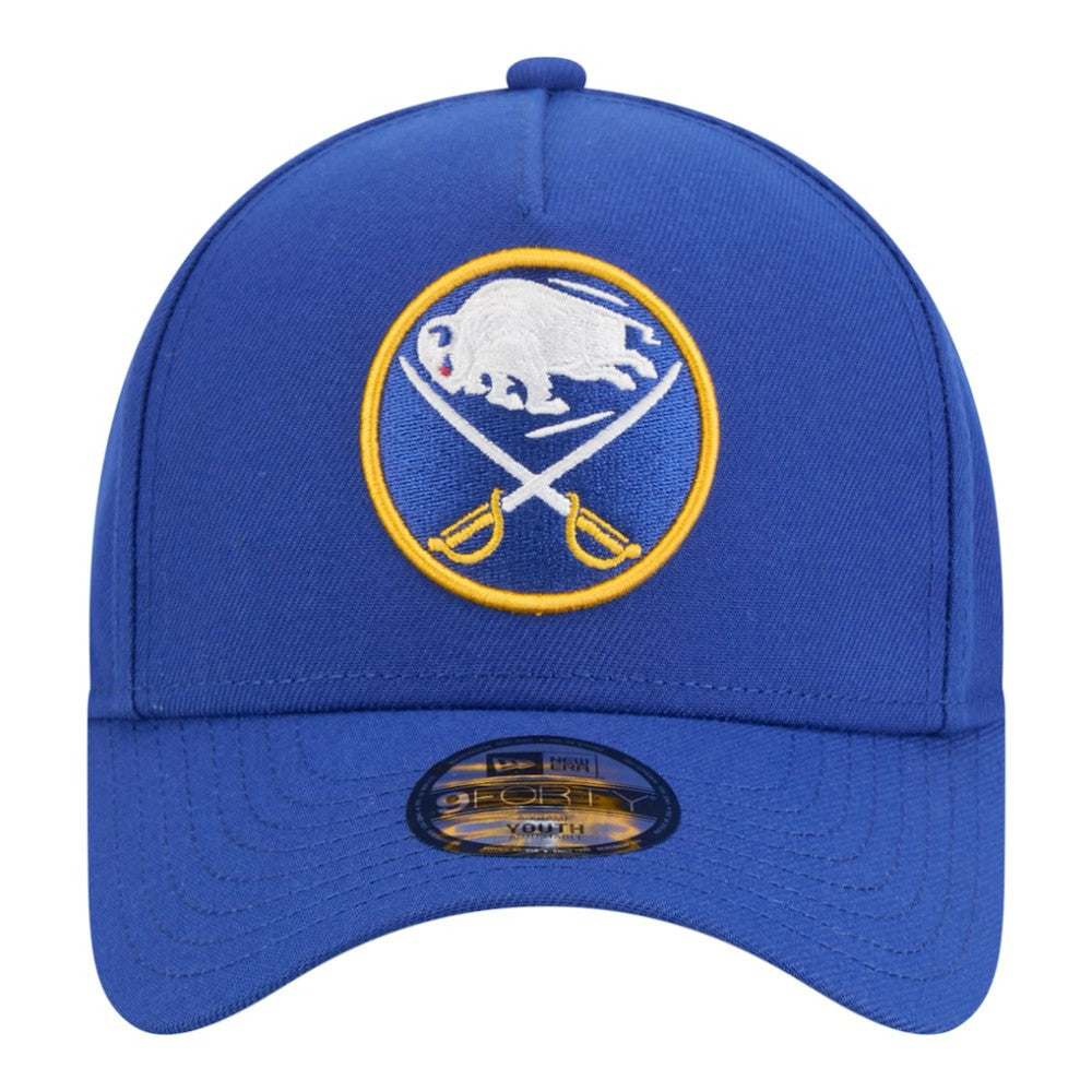 Buffalo Sabres New Era Youth 9FORTY A-Frame Adjustable Hat - Royal | New Era near me