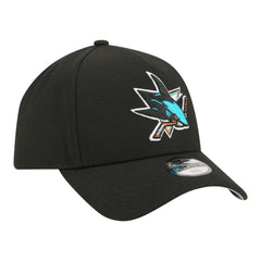 San Jose Sharks New Era Youth 9FORTY A-Frame Adjustable Hat - Black | New Era on sale