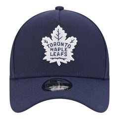 Toronto Maple Leafs New Era Youth 9FORTY A-Frame Adjustable Hat - Blue | New Era Lifestyle
