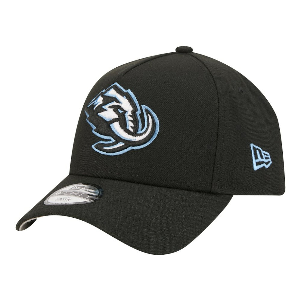 Utah Mammoth New Era Youth 9FORTY A-Frame Adjustable Hat - Black | New Era near me
