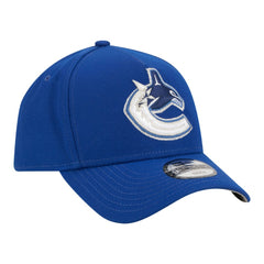 Vancouver Canucks New Era Youth 9FORTY A-Frame Adjustable Hat - Blue | New Era sale