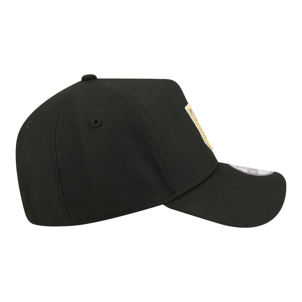 Vegas Golden Knights New Era Youth 9FORTY A-Frame Adjustable Hat - Black | New Era Lifestyle