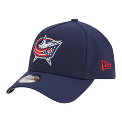 Columbus Blue Jackets New Era Youth 9FORTY A-Frame Adjustable Hat - Navy | New Era near me