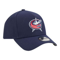 Columbus Blue Jackets New Era Youth 9FORTY A-Frame Adjustable Hat - Navy | New Era near me