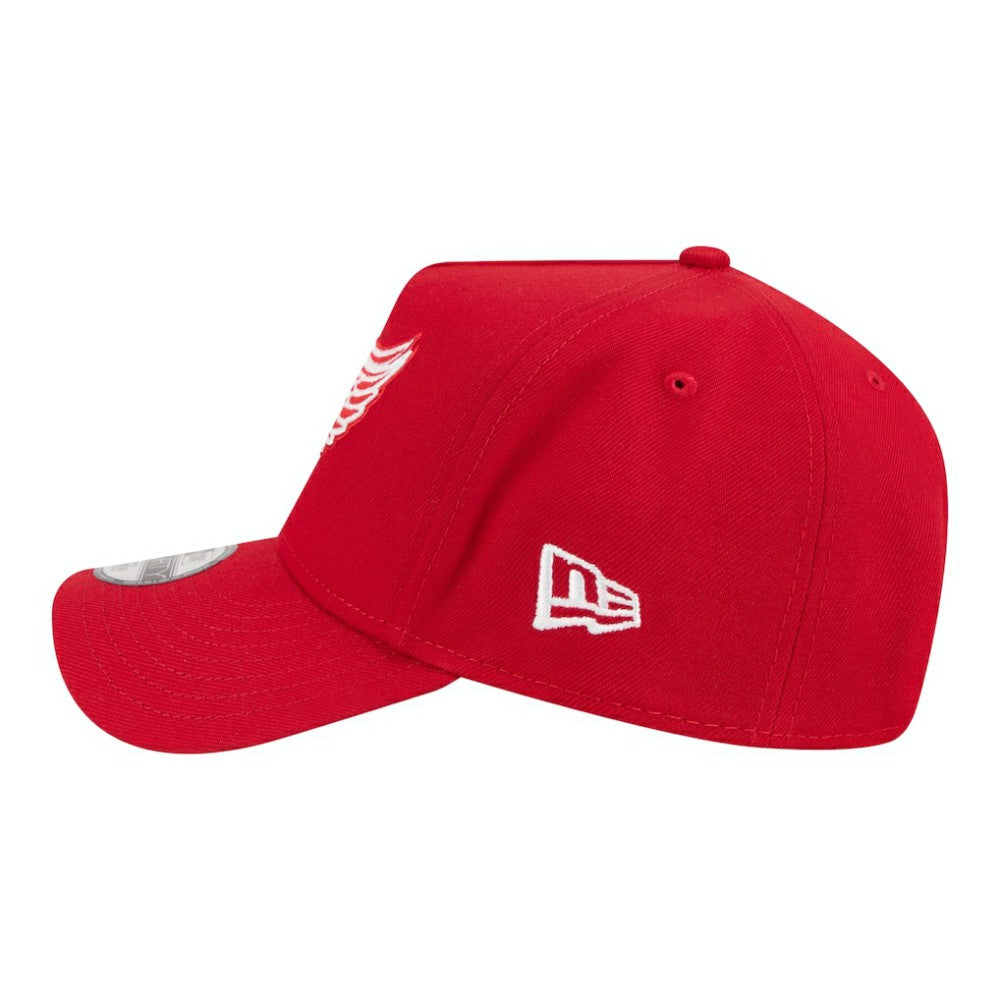 Detroit Red Wings New Era Youth 9FORTY A-Frame Adjustable Hat - Red | New Era on sale