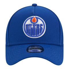 Edmonton Oilers New Era Youth 9FORTY A-Frame Adjustable Hat - Royal | New Era near me
