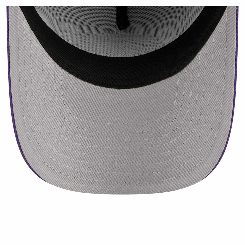 New Era Los Angeles Lakers Youth 9FORTY A-Frame Adjustable Hat Purple