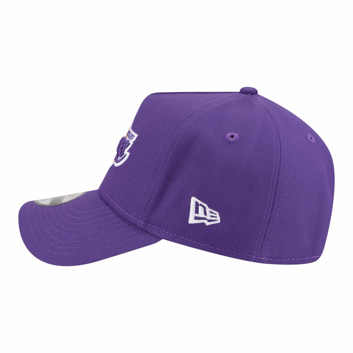New Era Los Angeles Lakers Youth 9FORTY A-Frame Adjustable Hat Purple