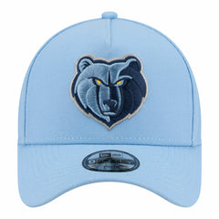 New Era Memphis Grizzlies Youth 9FORTY A-Frame Adjustable Hat Light Blue