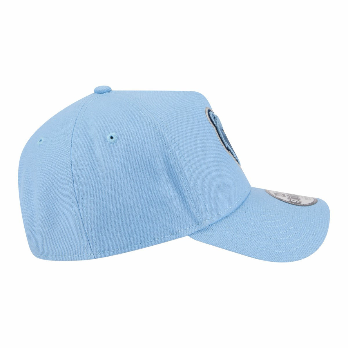 New Era Memphis Grizzlies Youth 9FORTY A-Frame Adjustable Hat Light Blue