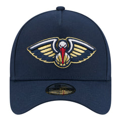 New Era New Orleans Pelicans Youth 9FORTY A-Frame Adjustable Hat Navy