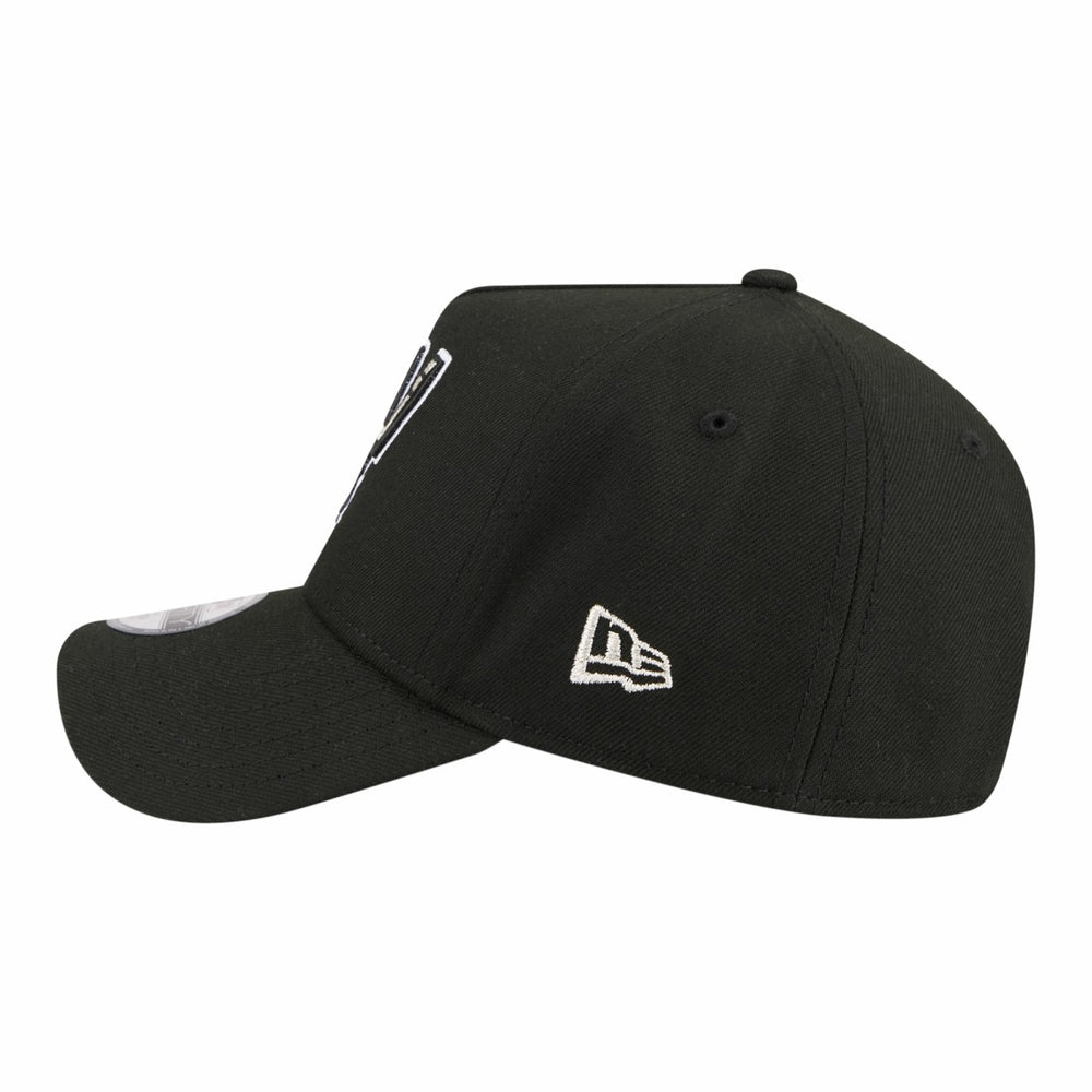 New Era San Antonio Spurs Youth 9FORTY A-Frame Adjustable Hat Black