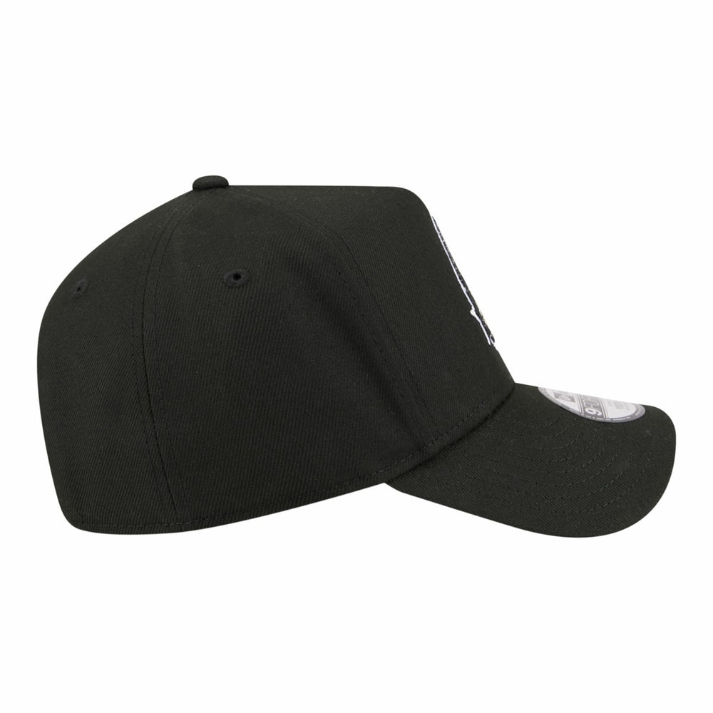 New Era San Antonio Spurs Youth 9FORTY A-Frame Adjustable Hat Black