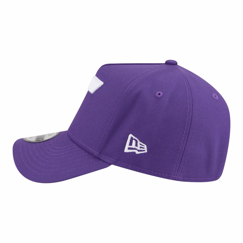 New Era Utah Jazz Youth 9FORTY A-Frame Adjustable Hat Purple