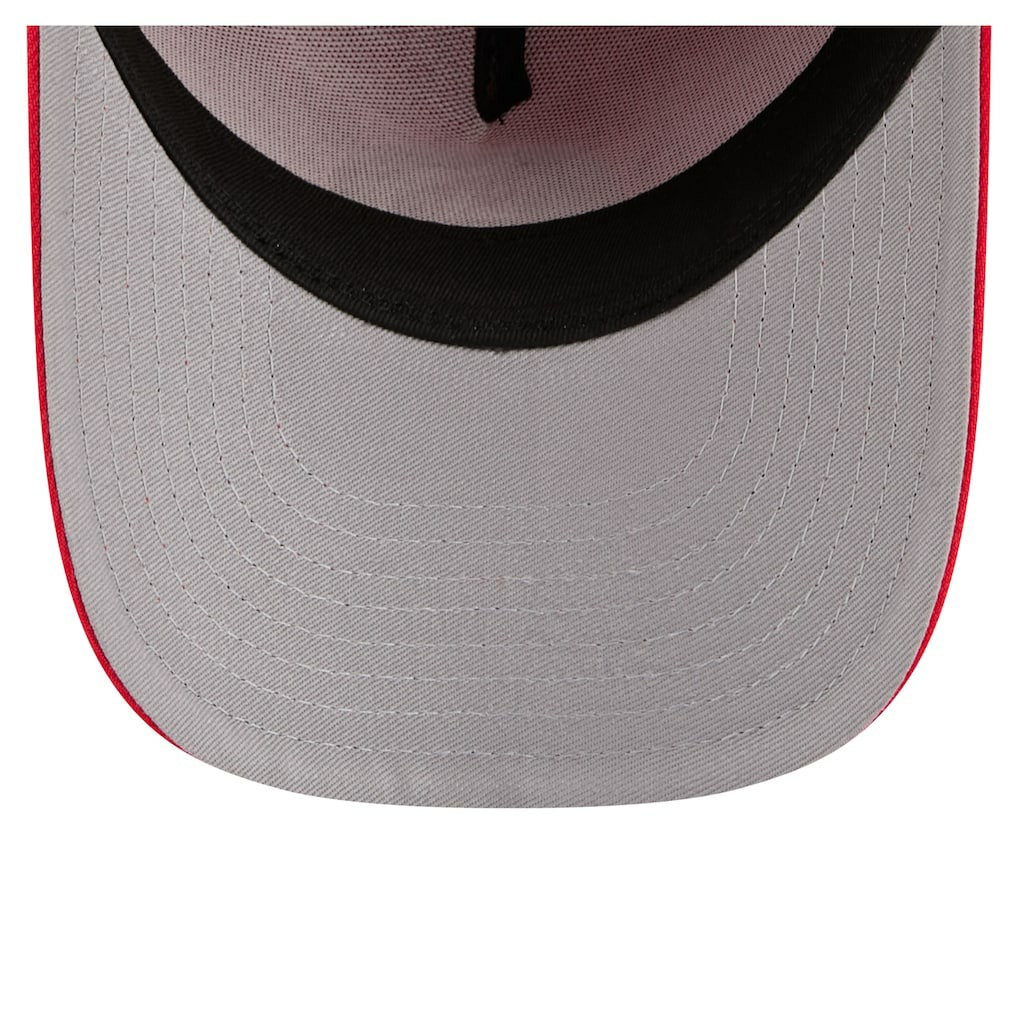 New Era Atlanta Hawks Youth 9FORTY A-Frame Adjustable Hat Red