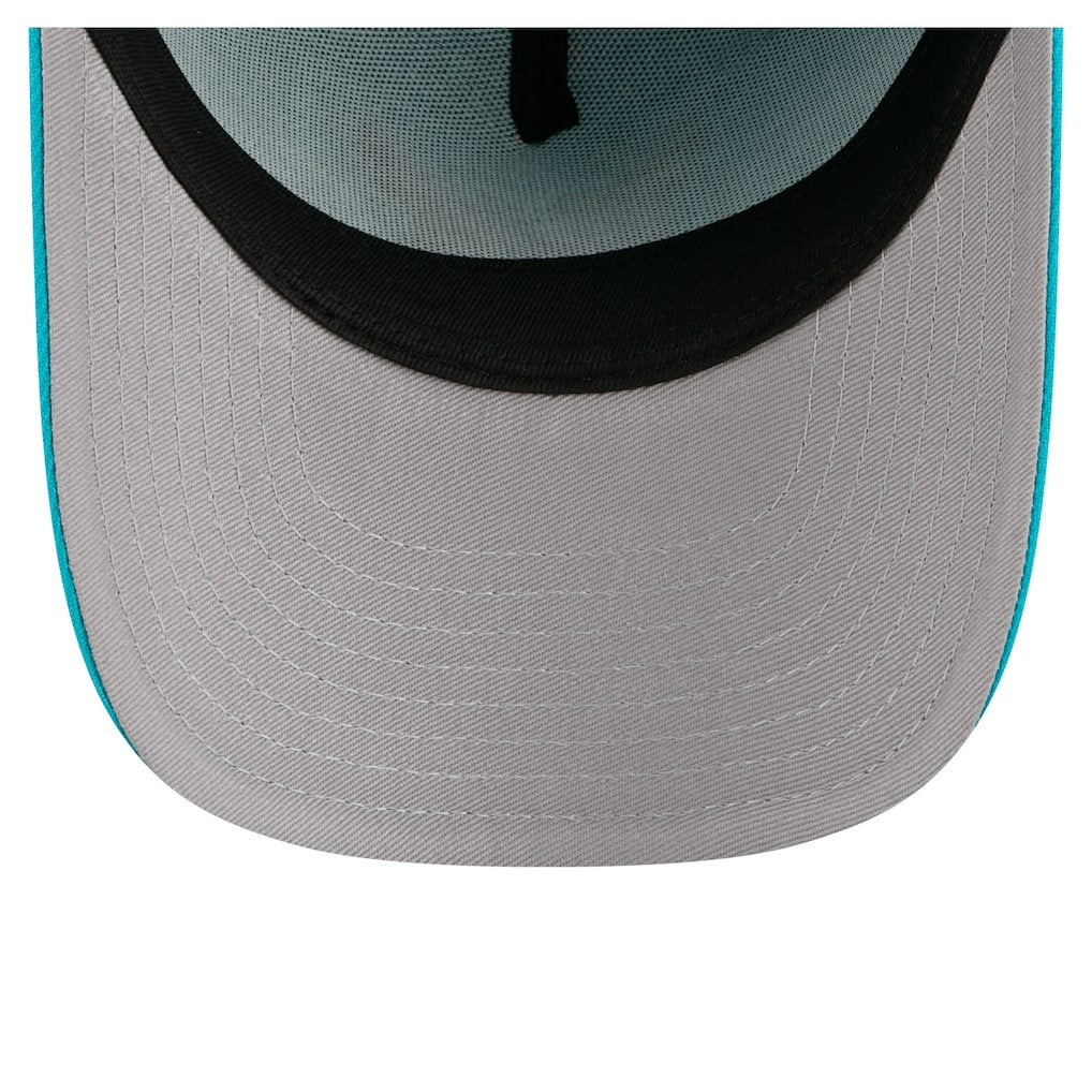 New Era Charlotte Hornets Youth 9FORTY A-Frame Adjustable Hat Teal