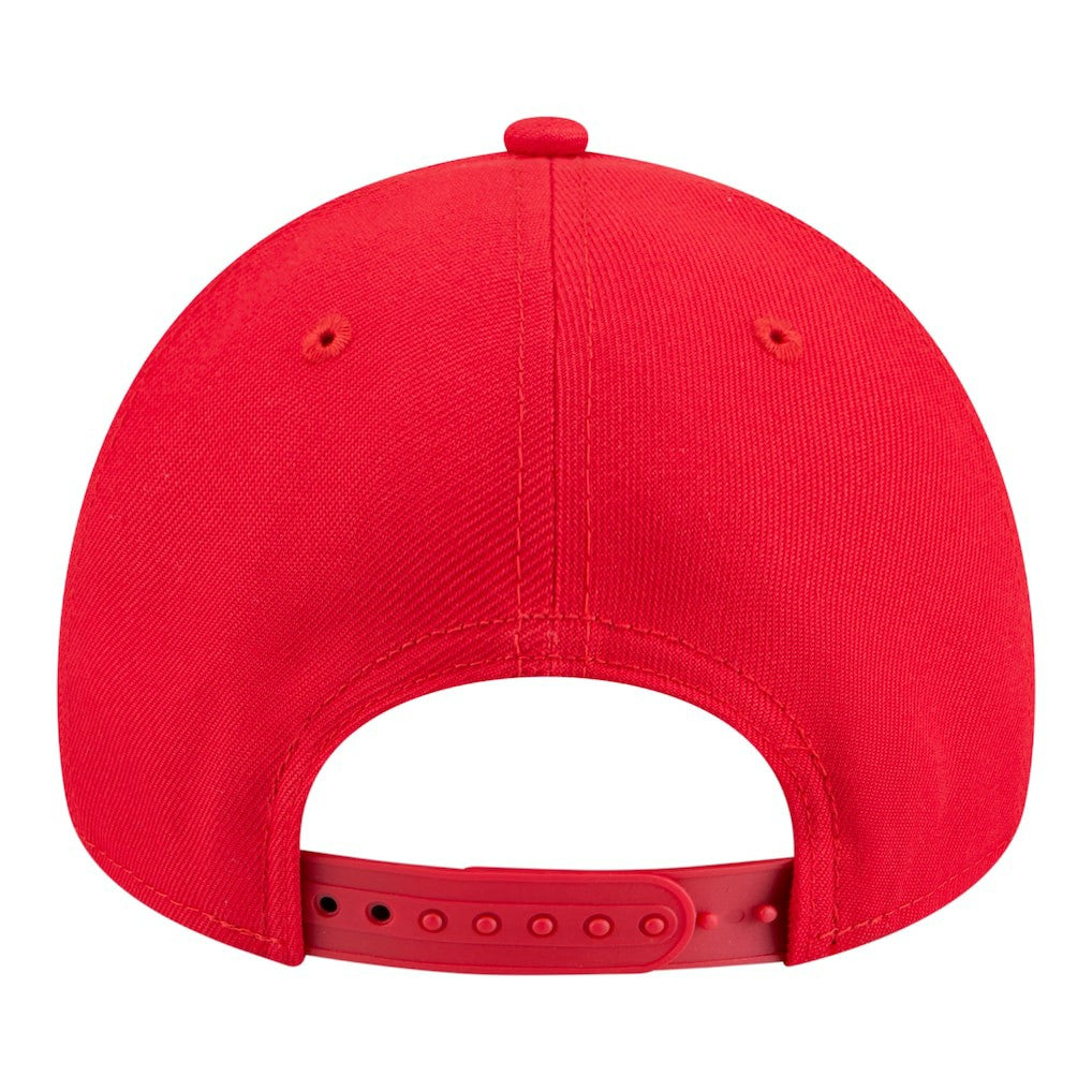 New Era Houston Rockets Youth 9FORTY A-Frame Adjustable Hat Red