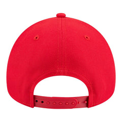 New Era Houston Rockets Youth 9FORTY A-Frame Adjustable Hat Red