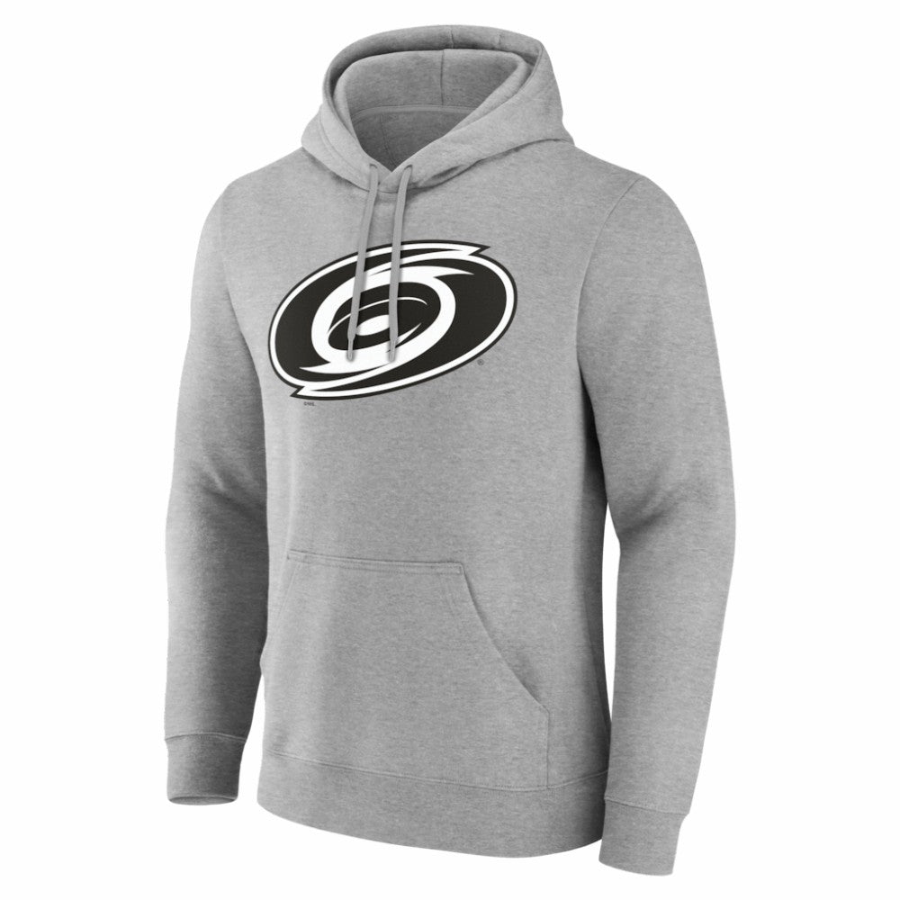 Carolina Hurricanes Big & Tall Personalized Name & Number Monochrome Pullover Hoodie - Gray | NHL discount