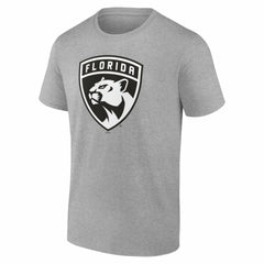Florida Panthers Big & Tall Personalized Name & Number Monochrome T-Shirt - Gray | NHL discount